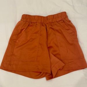 Silk womens shorts